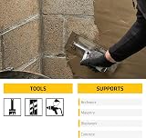 Sika Damp Proofing Slurry Waterproof Grey 25kg Interior Exterior Adjustable view 5