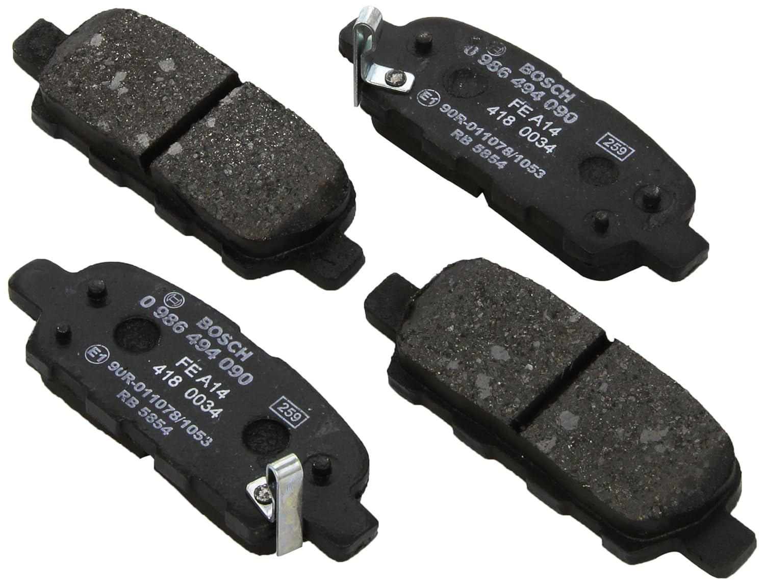 Bosch 0986494090 Brake Pad Set Amazon.co.uk Car & Motorbike