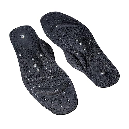 Daiwa Felicity Magnetic Insoles for Men Women Orthopedic Acupressure  Insoles for Foot Health Reflexology Massaging Shoe Inserts Men's 