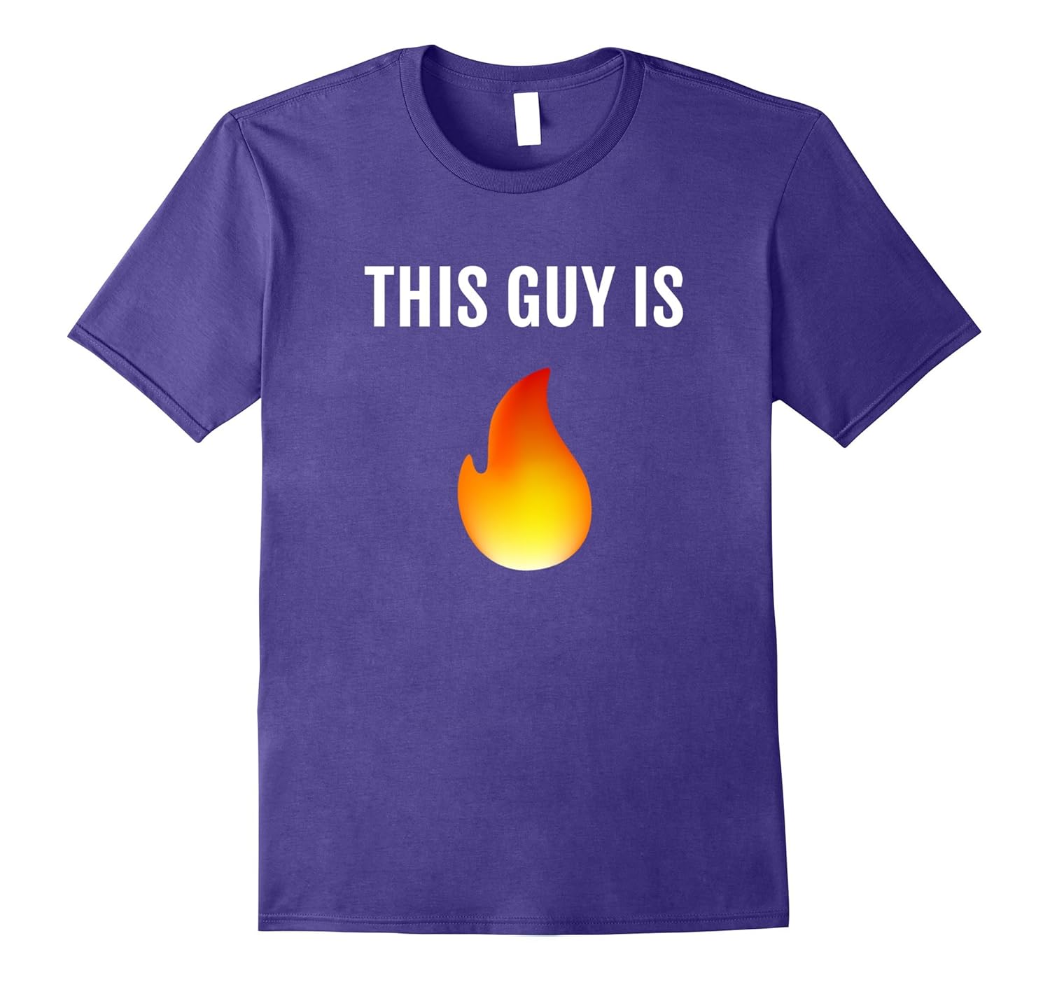 Flame Emoji T Shirt - Fire Emoji Tee-ANZ