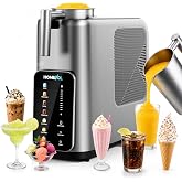 3-in-1 Slushie Machine, Ice Cream Maker &amp; Frozen Drink Maker with 7 Preset Programs, No Ice Needed, 10 Mins Rapid Chill, 300 oz/Hour, LED Display, 304 Stainless Steel, Removable Cup &amp; Stirrer