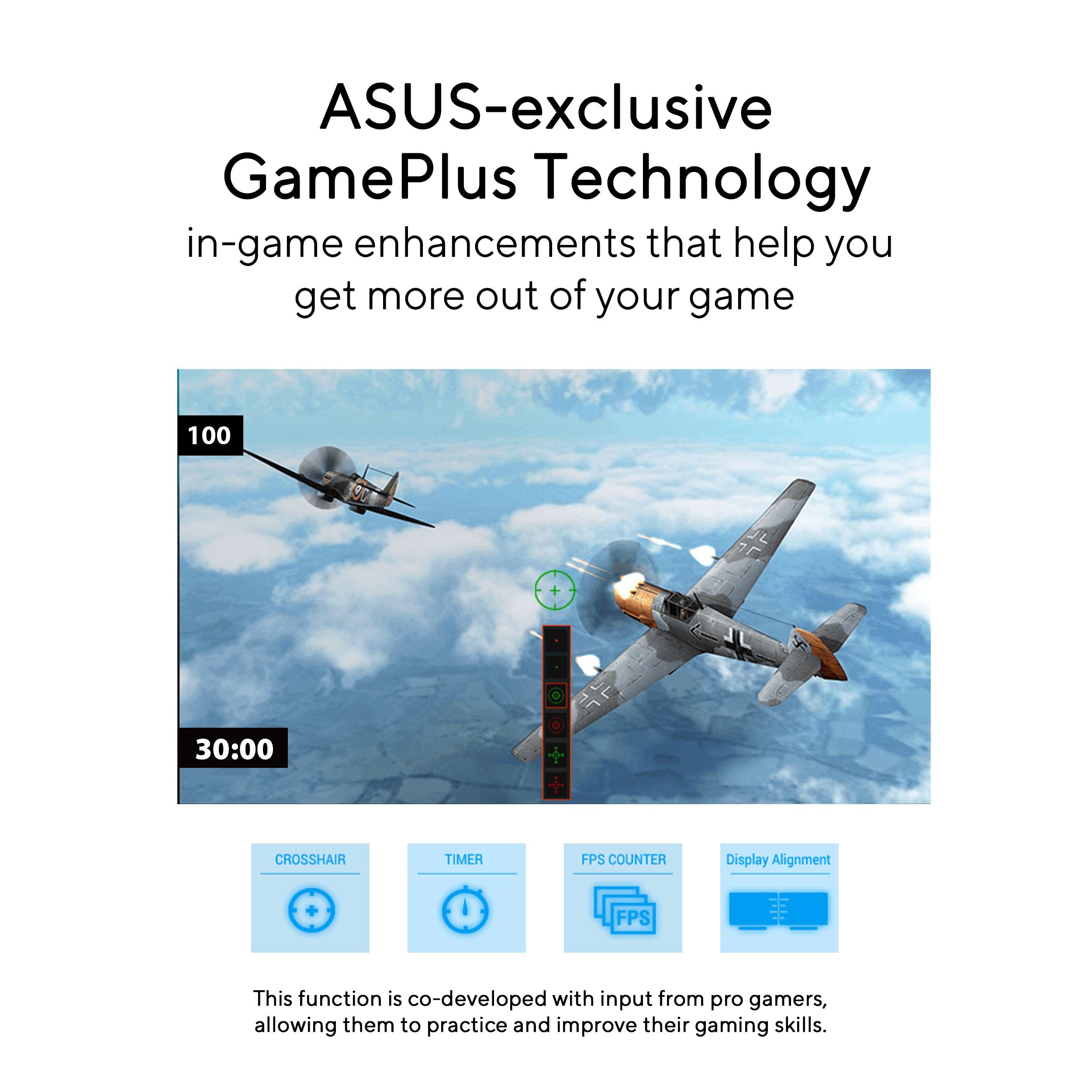 ASUS VP229Q 21.5” Monitor, 1080P Full HD, 75Hz, IPS, FreeSync/Adaptive-Sync, Eye Care, HDMI DisplayPort VGA, Frameless, VESA Wall Mountable BLACK