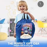 JOYIN Space Rocket Tent Kids Pop Up Glow Night Astronaut Pretend Play view 9