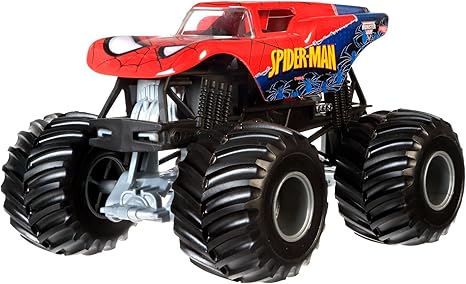 spiderman remote control monster truck