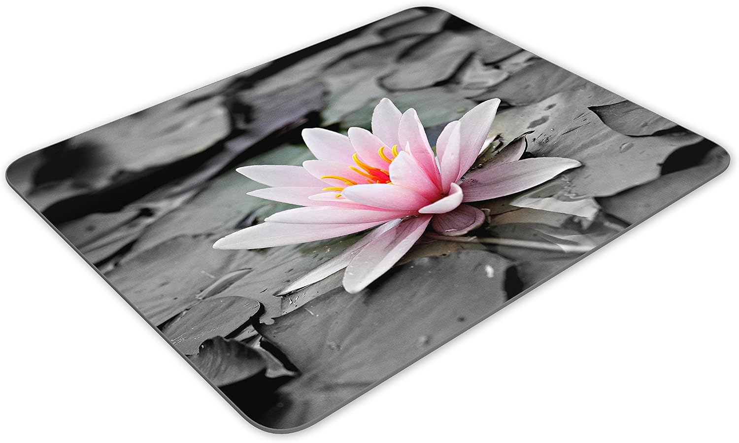 Destination Vinyl Ltd Pretty Pink Water Lillie Mouse Mat Pad - Flower Lilly Mum Gift Computer #13117, Multicolor - Image 4