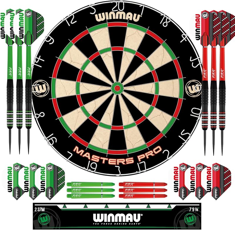 Winmau Masters Pro Dartboard Set – Complete Home Dartboard Setup