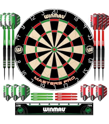 Amazon.com : WINMAU Black Deluxe Dartboard Cabinet One Size 4000