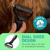 Maxpower Planet Dog Brush Double Sided Undercoat Rake Deshedding Tool view 2