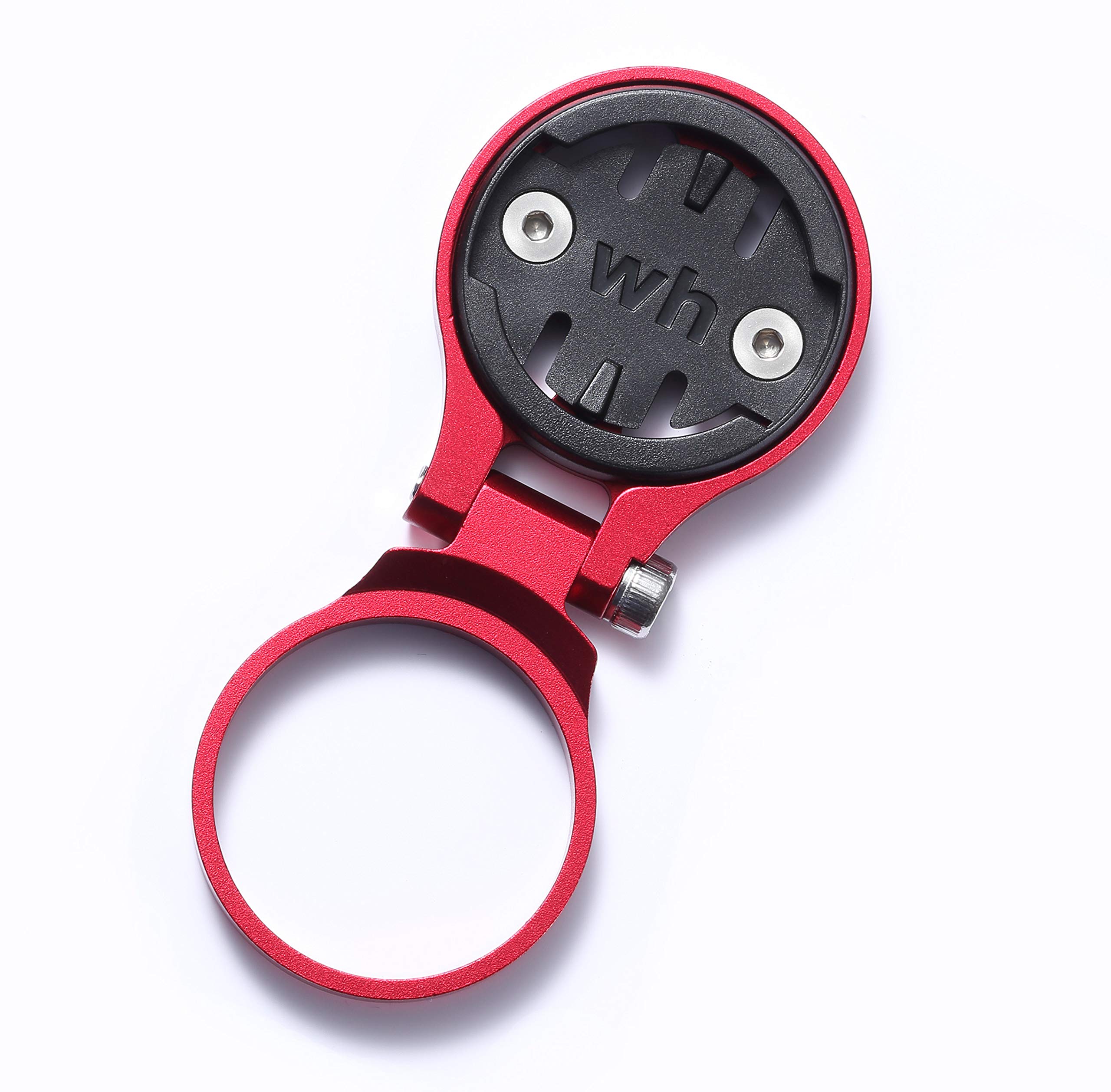 wilesev Bike Stem Top Cap Mount for Wahoo Edge GPS Cycling computers,Angle Adjustable