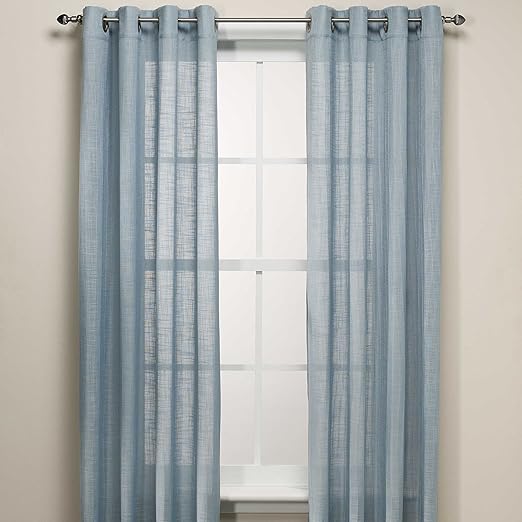 Amazon Com B Smith Origami Grommet 84 Inch Window Curtain Panel