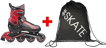 Spokey Verstellbare Inline Skates + Ultrapower Rucksack | Viele Farben und Modelle