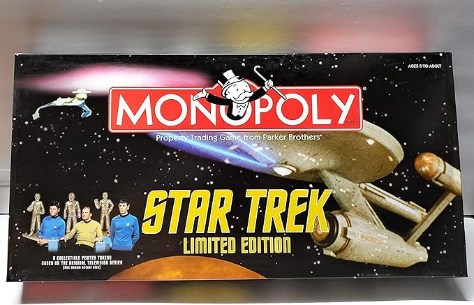 Star Trek~limited Edition Monopoly by Parker Brothers: Amazon.es: Juguetes y juegos