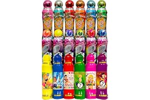 LUCKY LADY DAUBER CO Lucky Lady Bingo Daubers with Dab-O-Ink Dazzle Glitter and Sunsational Combo Gift Set – 3 oz. 18 Pack, Versatile Bingo Ink Daubers - Bingo Markers and Bingo Stampers for Adults and Kids