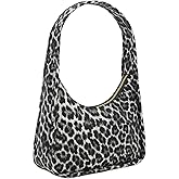 Small Curved Shoulder Bag Minimalist Underarm Crescent Handbag