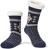 Cozylook Slipper Socks for Women Non Slip Fuzzy Thermal Cabin Socks Winter Warm