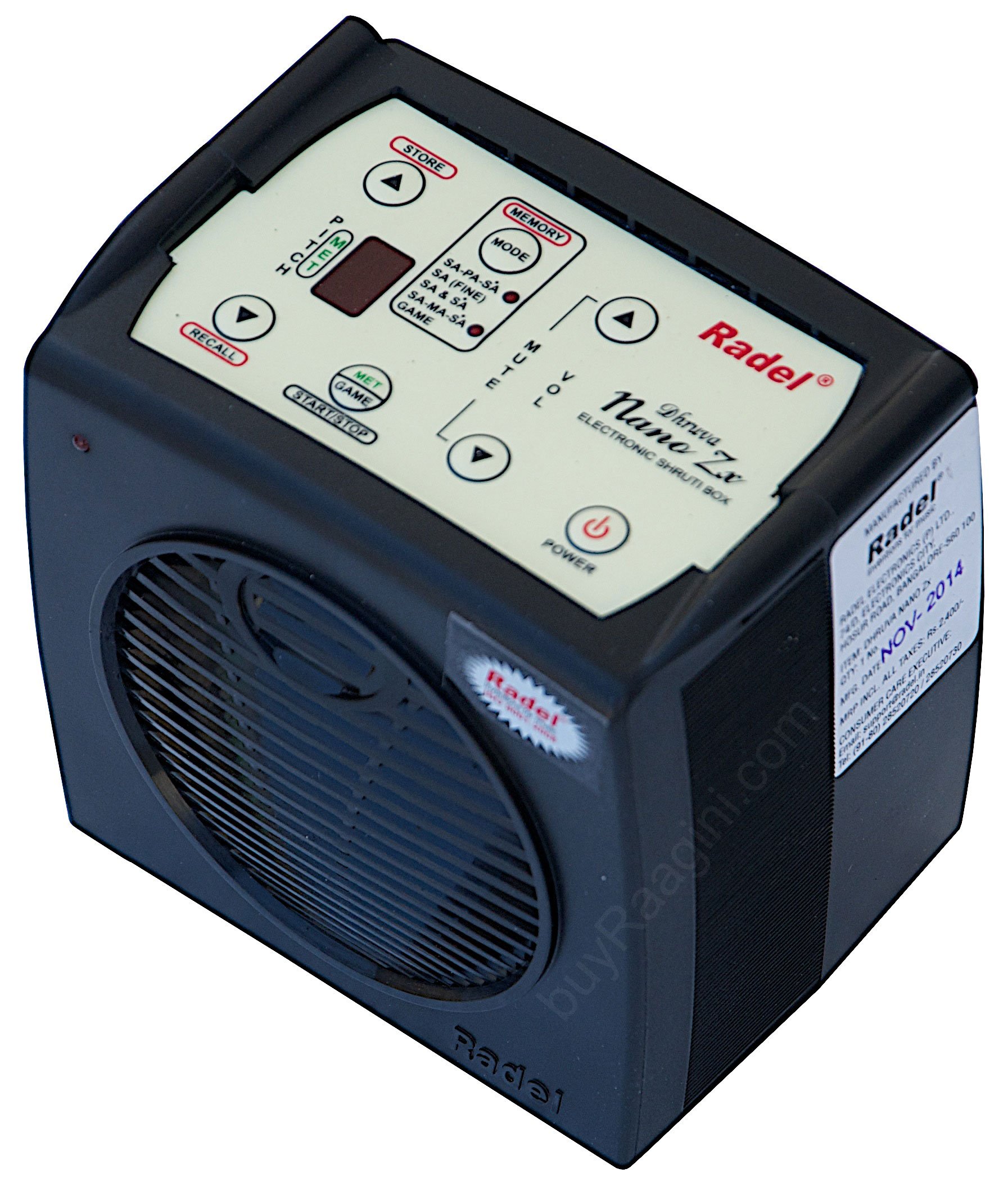 Electronic Shruti Box RADEL Dhruva Nano Zx Shruti Box, Surpeti