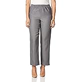 Alfred Dunner Women's Petite Solid Medium Pant