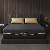 Behost 10 inch Queen Mattress Cooling Memory Foam Mattresses, Medium Firm | Mattress in a Box for Pressure Relief &amp; Cool Sleep, Fiberglass Free, CertiPUR-US Certified