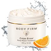 BODY FIRM Crepe Erase Body Repair Treatment, Anti-Aging Wrinkle Cream, Support Skins Natural Elastin &amp; Collagen Production - 10oz