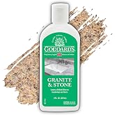 Goddard's Granite &amp; Marble Countertop Polish with Stain Protection, 8 oz | Cleans &amp; Seals Countertops, Tile &amp; Stone Surfaces, Prevents Water Stains, Streak-Free Carnauba Wax Finish