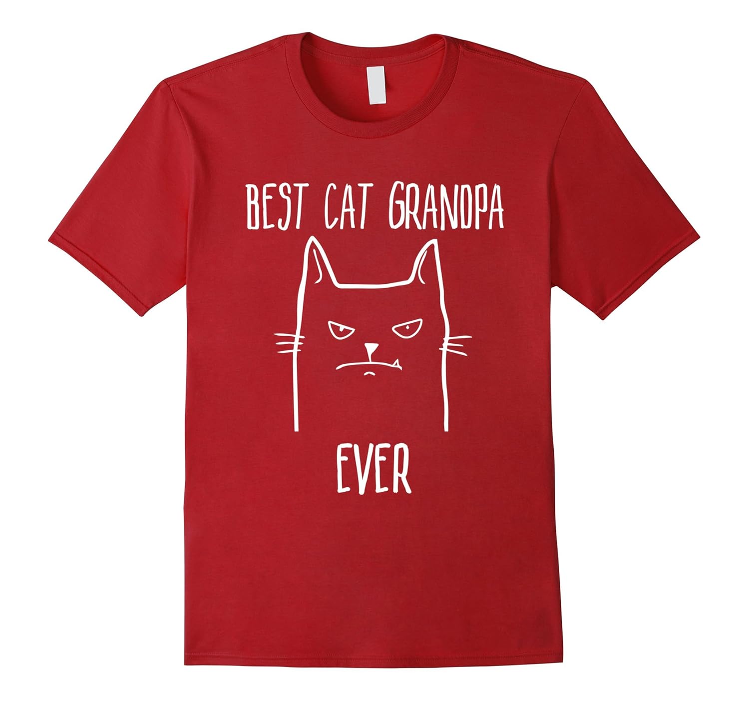 Best Cat Grandpa Ever T-shirt for Papa-ANZ