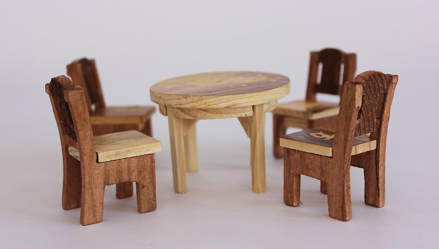 miniature wooden chairs for crafts