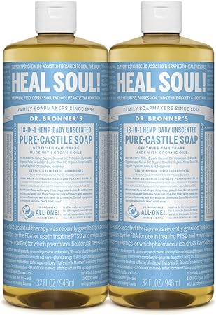 Amazon マジックソープ ベビーマイルド944ml 2本セット Dr Bronner ドラッグストア
