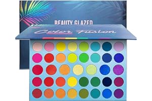 BESTLAND 39 Color Rainbow Eyeshadow Palette - Professional Makeup Matte Metallic Shimmer Eye Shadow Palettes - Ultra Pigmented Powder Bright Vibrant Colors Shades Cosmetics Set