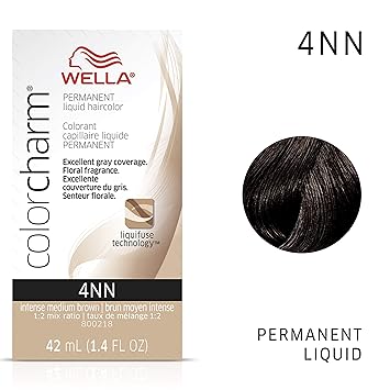 Buy Wella Color Charm Liquid Nn Shade 4nn Intense Medium Brown By