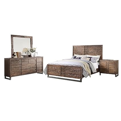 Amazon Com Acme Furniture Andria 4 Piece Bedroom Set