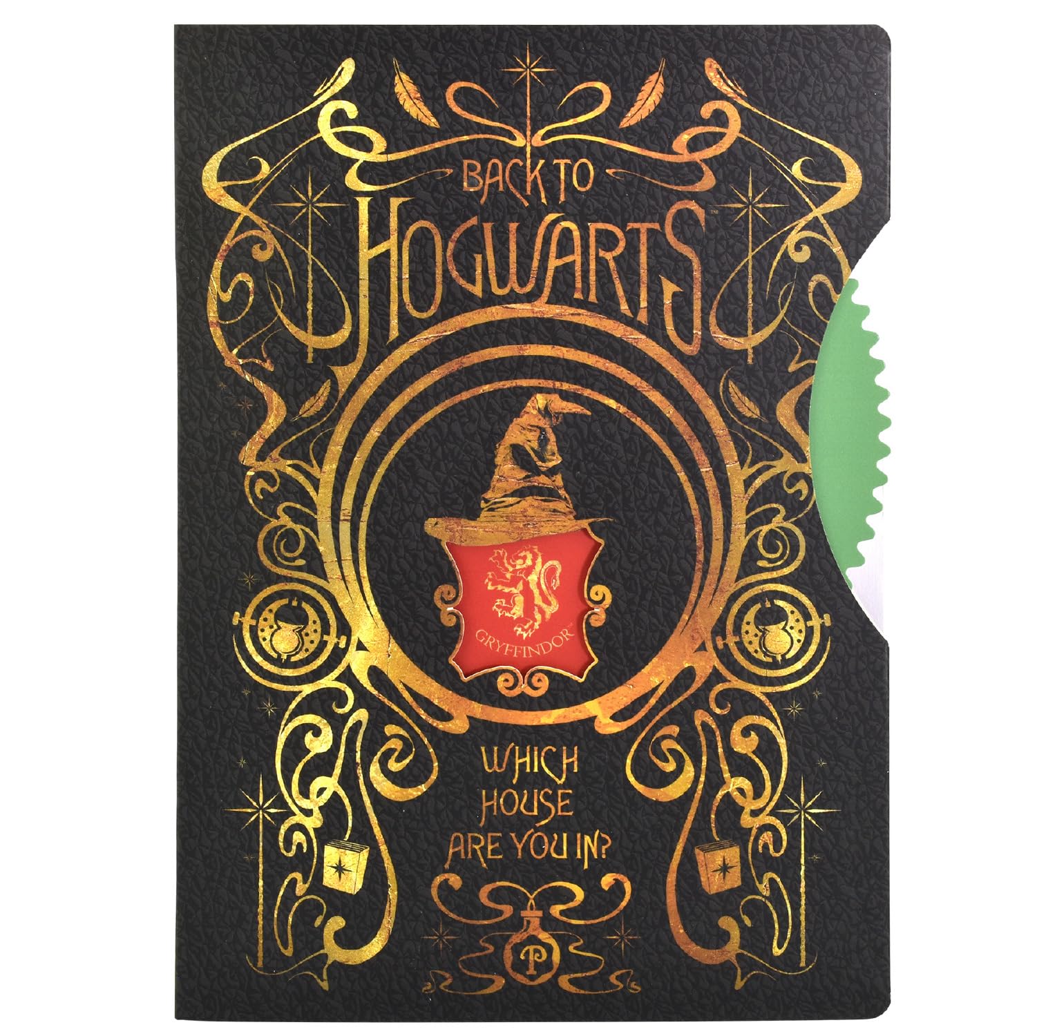 Blue Sky Studios Harry Potter Notebook Journal for Kids Teens or Adults Unique Spinner Fidget Built into the Cover โ image 1