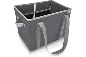 meori Collapsible Reusable Grocery Basket Market Tote Bag Picnic Errands Shopping