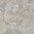 Majestic Self Adhesive 18-Inch Square Vinyl Floor Tiles, 10 Tiles - 18" x 18", Ghibli Beige Granite Pattern - Peel & Stick, DIY Flooring for Kitchen, Dining Room & Bathrooms by Achim Home Decor