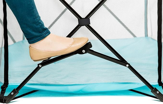 regalo deluxe my play panel portable play yard