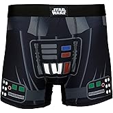 Bioworld Star Wars Darth Vader Cosplay Men's Underwear Boxer Briefs (US, Numeric, 40, 42, Regular, Regular, Black)