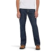 Wrangler Mens Free to Stretch Relaxed Fit Bootcut Jean