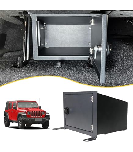 Amazon.com: Bestop 42640-01 HighRock 4x4 Under Seat Lock Box for