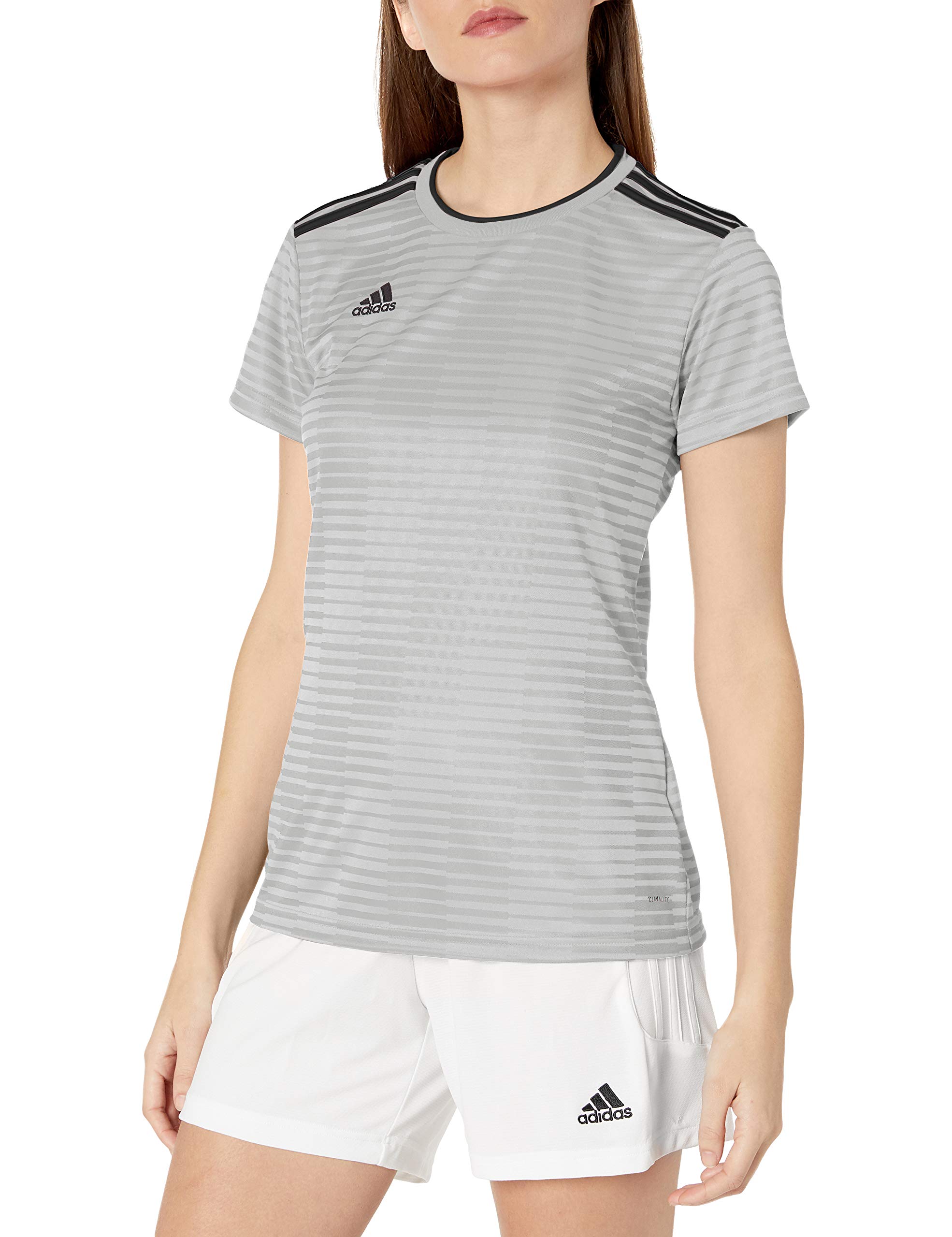 adidas Women's Condivo 18 Jersey Stone/Black Medium