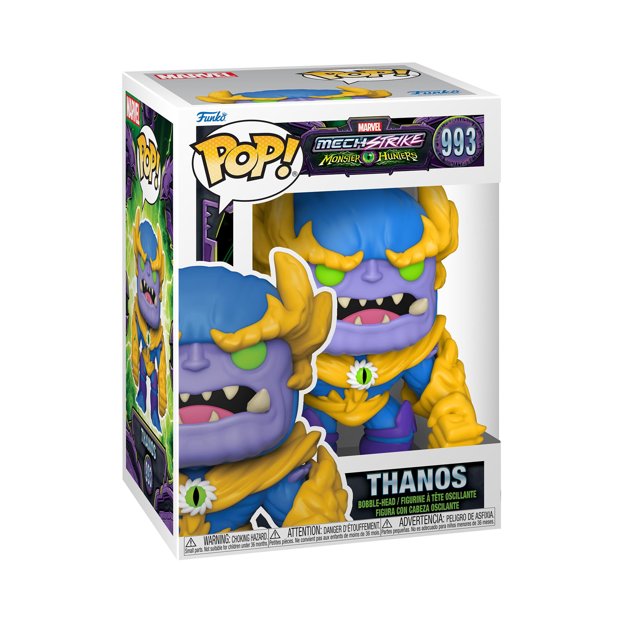 Funko POP! Marvel: Monster Hunters - Thanos - Marvel Comics - Collectable Vinyl Figure - Gift Idea - Official Merchandise - Toys for Kids & Adults - Comic Books Fans - Model Figure for Collectors