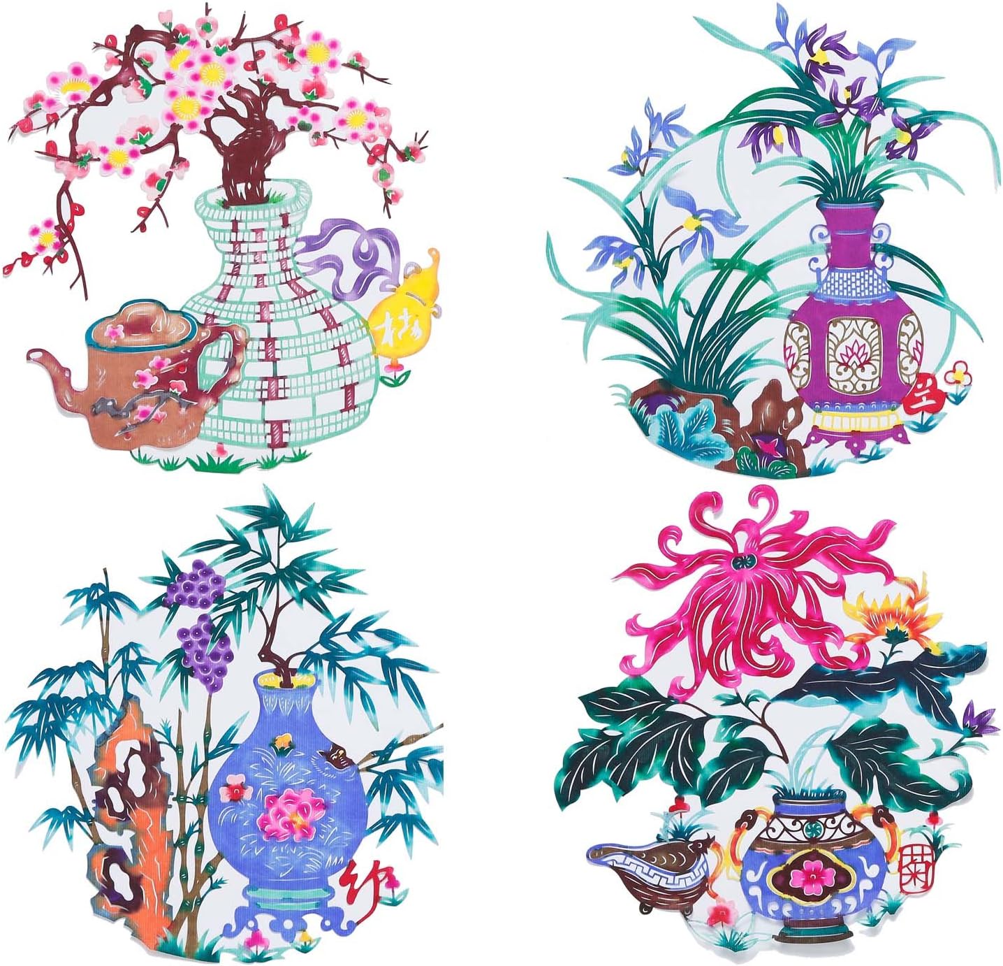 Shayier China's Intangible Cultural Heritage Chinese Handmade Paper-Cut(MLZJ03)