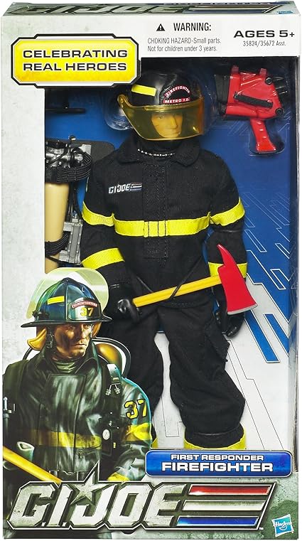gi joe firefighter action figures