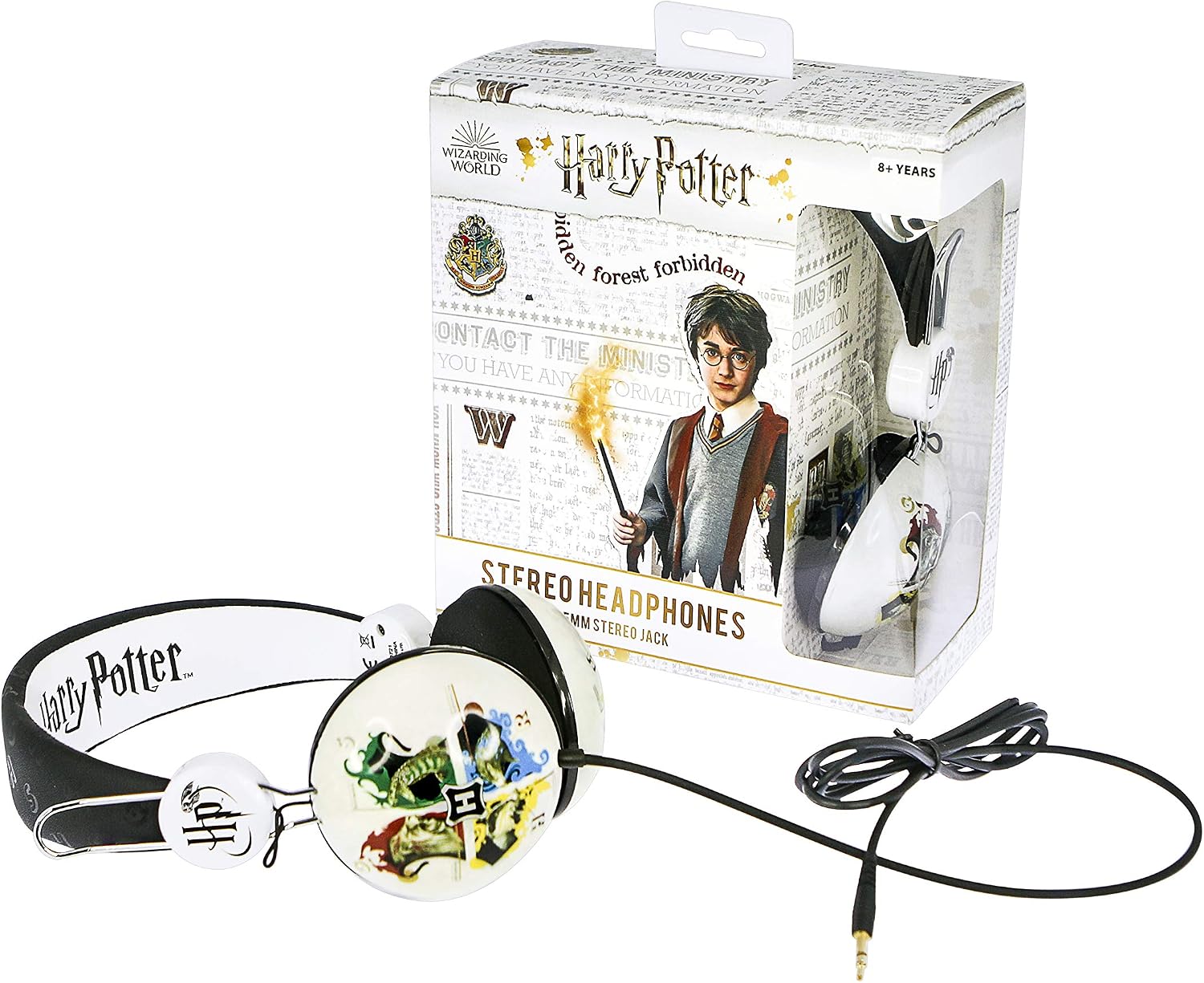 OTL Technlogies Harry Potter Hogwarts Crest TWEEN DOME Wired Kids Headphones (Officially Licensed Product) - Image 5