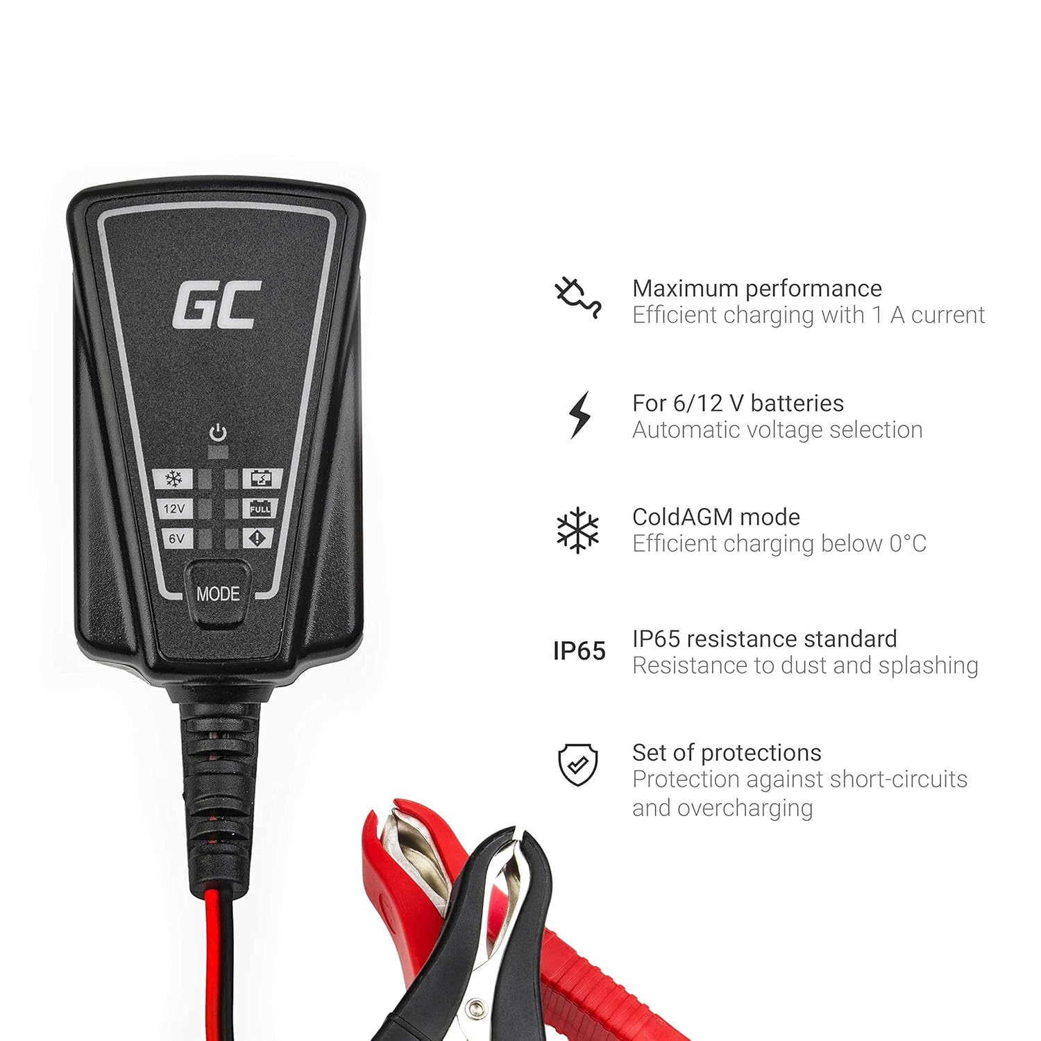 Tension 6v 12v 48w 4a Chargeur Avec Testeur De Batterie - 