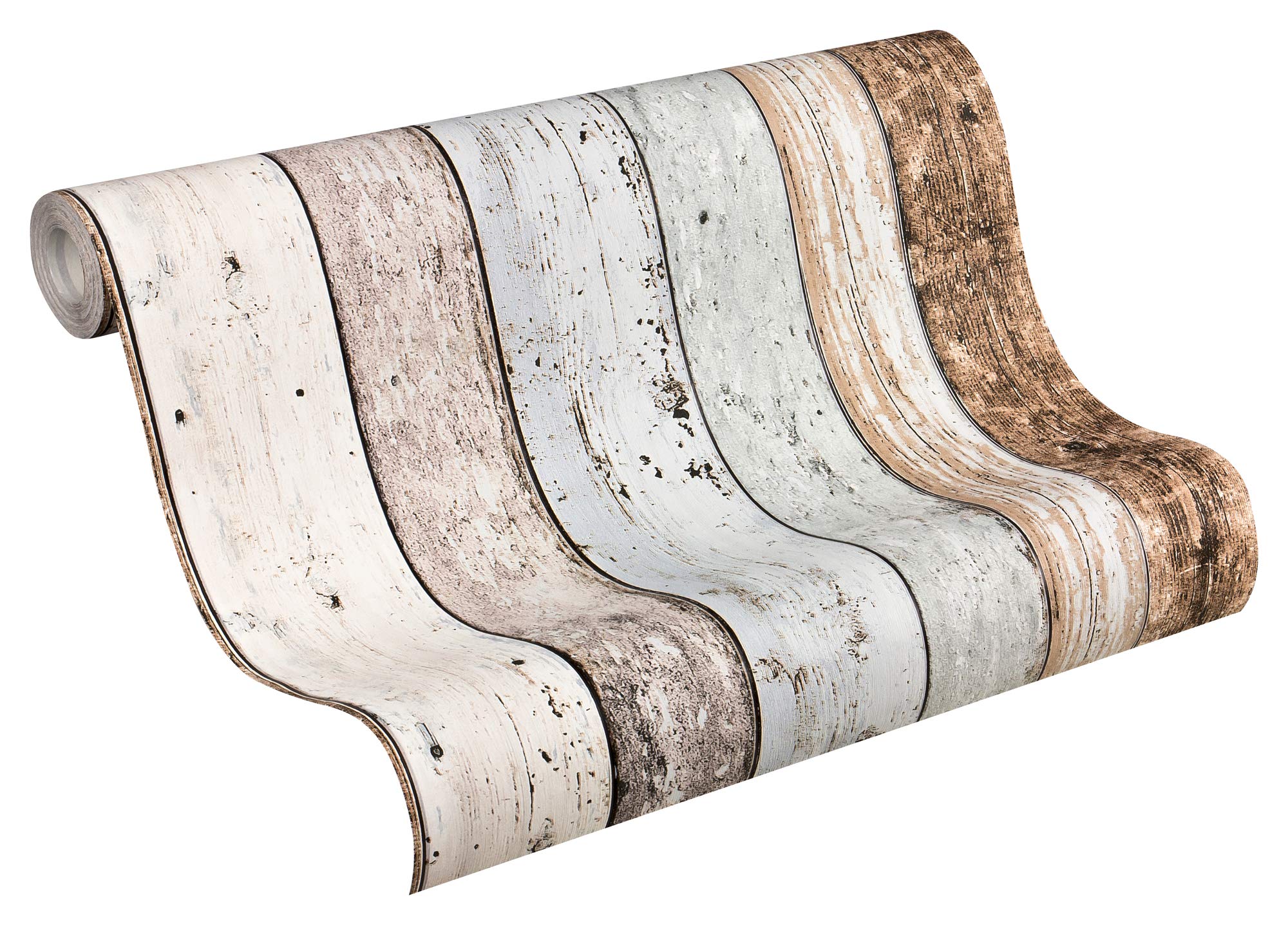 A.S. Creation 8550-39 New England Wood Effect Wallpaper