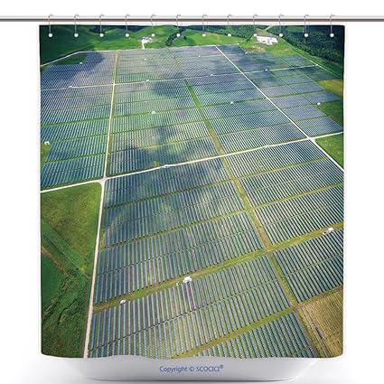 Amazon Com Vanfan Polyester Shower Curtains Aerial View Over
