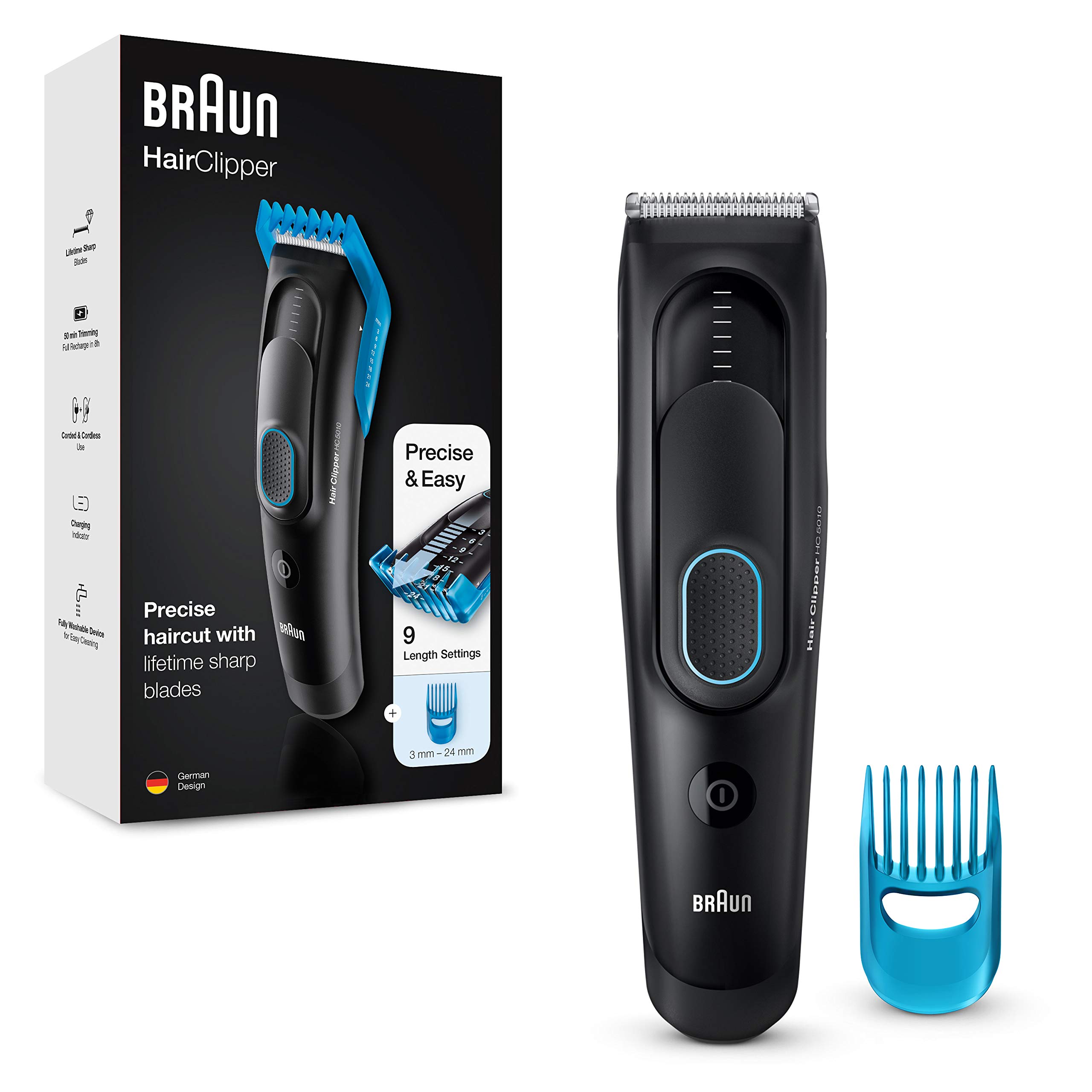 braun hair clipper hc5010 charger