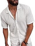 HOTake Men's Summer Beach Vacation Shirts Casual