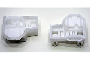 RegulatorFix Window Regulator Repair Clips (2) - FRONT LEFT (driver side) PAIR for VW Passat (B5, B5.5, B6, B7)