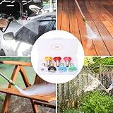 MAIXINNEW 7 Pcs Pressure Washer Nozzle Tips 1/4 Quick Connect 2.5 GPM Set view 7