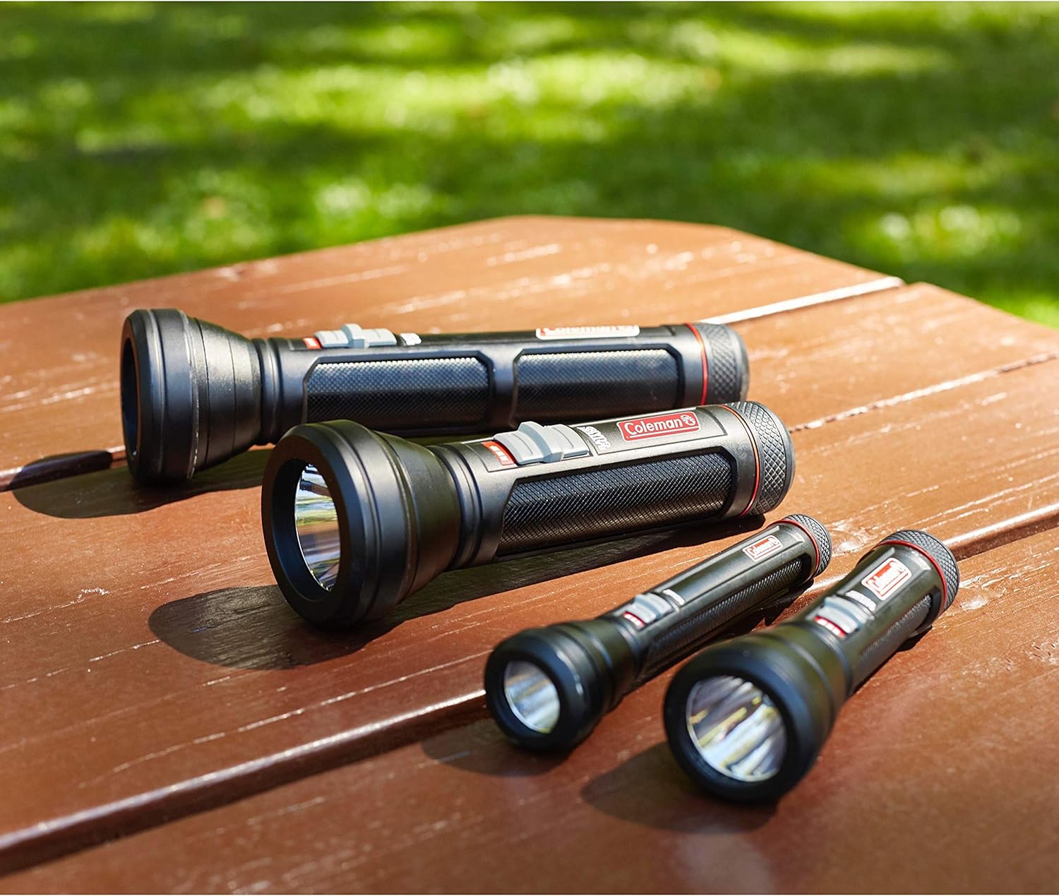 Coleman LED Flashlight | 425 Meter Flashlight with BatteryGuard: Sports & Outdoors